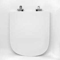 Assento Sanitário Poliéster para Louça Gap (Roca) Super Luxo Croma Sedile Branco
