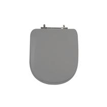 Assento Sanitário Poliéster para Louça Life/vogue Plus (celite/deca) Aço Cinza VIP