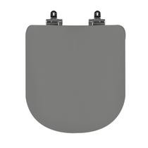 Assento Sanitário Poliéster Para Louça Life/Vogue Plus (Celite/Deca) Slow Close Croma Sedile