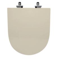 Assento Sanitário Poliéster Para Louça Nexo (Roca) Super Luxo Cromado (Reb. Oculto) Beige Assento Sanitário Poliéster Para Louça Nexo (Roca) Super Luxo Cromado (Reb. Oculto) Beige