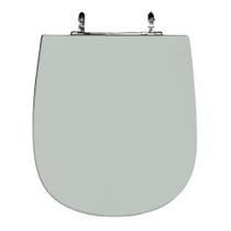 Assento Sanitário Poliéster Para Louça Paris (Ideal Standard) Aço (Reb. Oculto) Verde Claro