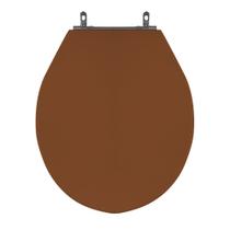 Assento Sanitário Poliéster Para Louça Porto (Luzarte) Aço (Reb. Oculto) Ocre Assento Sanitário Poliéster Para Louça Porto (Luzarte) Aço (Reb. Oculto) Ocre