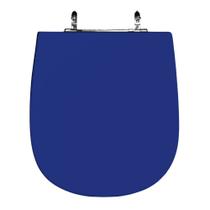 Assento Sanitário Poliéster Para Louça Sabatini (Icasa) Aço (Reb. Oculto) Azul Assento Sanitário Poliéster Para Louça Sabatini (Icasa) Aço (Reb. Oculto) Azul