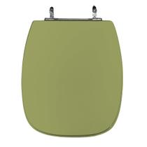 Assento Sanitário Poliéster Para Louça Stylus (Celite) Aço (Reb. Oculto) Verde Itapoã Assento Sanitário Poliéster Para Louça Stylus (Celite) Aço (Reb. Oculto) Verde Itapoã