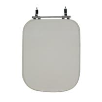 Assento Sanitário Poliéster Para Louça Tivoli (Ideal Standard) Aço Bone Sedile