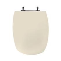 Assento Sanitário Poliéster Para Louça Venice (Belize) Aço (Reb. Oculto) Bege Claro Assento Sanitário Poliéster Para Louça Venice (Belize) Aço (Reb. Oculto) Bege Claro