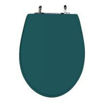 Assento Sanitário Poliéster Para Louça Victória (Ideal Standard) Aço (Reb. Oculto) Verde Amazônia Assento Sanitário Poliéster Para Louça Victória (Ideal Standard) Aço (Reb. Oculto) Verde Amazônia
