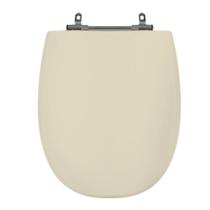 Assento Sanitário Poliéster Para Louça Village (Deca) Aço (Reb. Oculto) Creme Assento Sanitário Poliéster Para Louça Village (Deca) Aço (Reb. Oculto) Creme