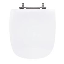 Assento Sanitário Poliéster Para Louça Vip (Celite) Aço (Reb. Oculto) Branco Assento Sanitário Poliéster Para Louça Vip (Celite) Aço (Reb. Oculto) Branco