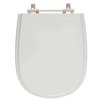 Assento Sanitário Poliéster Paris Silver (Cinza Claro) para vaso Ideal Standard Assento Sanitário Poliéster Paris Silver (Cinza Claro) para vaso Ideal Standard