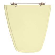 Assento Sanitário Poliéster Plaza Bone Para Vaso Ideal Standart Assento Sanitário Poliéster Plaza Bone Para Vaso Ideal Standart