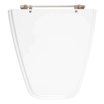 Assento Sanitário Poliéster Plaza Neve Para Vaso Ideal Standart