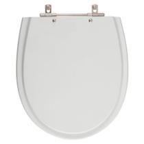 Assento Sanitário Poliéster Polo Cinza para Vaso Hervy