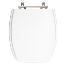 Assento Sanitário Poliéster Primula Plus Branco para Vaso Fiori