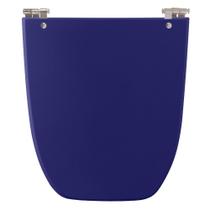 Assento Sanitário Poliester Scala Azul Cobalto para vaso Ideal Standard