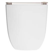Assento Sanitário Poliéster Scala Branco Neve para vaso Ideal Standard