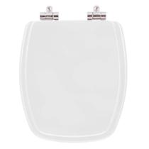 Assento Sanitário Poliester Soft Close Primula Plus Branco para vaso Fiori 6lpf
