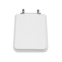 Assento Sanitário Poliéster Square Branco Para Louça Incepa