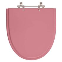 Assento Sanitário Poliéster Studio Wild Rose para vaso Incepa