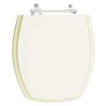 Assento Sanitario Poliester Thema Biscuit (Bege Claro) para Vaso Incepa