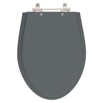 Assento Sanitário Poliester Victoria Cinza Quartzo para vaso Ideal Standard Assento Sanitário Poliester Victoria Cinza Quartzo para vaso Ideal Standard