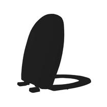 Assento Sanitário Polipropileno Aspen/Fast/Álamo Preto Assento Sanitário Polipropileno Aspen/Fast/Álamo Preto