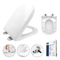 Assento Sanitário PP CARRARA/LINK/ RIVIERA/SMART/ NEO/NEXO BRANCO Soft Close Smart DEPOT Assento Sanitário PP CARRARA/LINK/ RIVIERA/SMART/ NEO/NEXO BRANCO Soft Close Smart DEPOT
