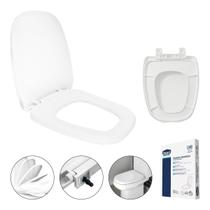 Assento Sanitário PP MONTE CARLO BRANCO Soft Close Smart DEPOT Assento Sanitário PP MONTE CARLO BRANCO Soft Close Smart DEPOT