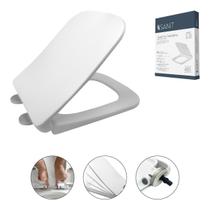 Assento Sanitário PP SLIM QUADRA/DEBBA/GAP/POLO/UNIC BRANCO Soft Close SANIT