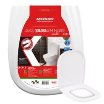 Assento Sanitário Pra Vaso Almofadado Retangular Branco Paris Ideal Standart 1.6gpf 6.0lpf Assento Sanitário Pra Vaso Almofadado Retangular Branco Paris Ideal Standart 1.6gpf 6.0lpf