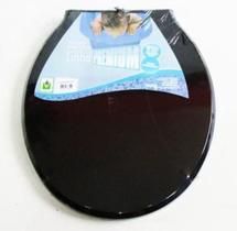 Assento Sanitario Preto Linha Premium - Camp