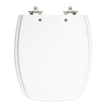 Assento Sanitário Primula Branco Tampa para Vaso Fiori de Madeira Laqueada Assento Sanitário Primula Branco Tampa para Vaso Fiori de Madeira Laqueada