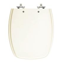 Assento Sanitário Primula Marfim (Bege) Tampa para Vaso Fiori de Madeira Laqueada