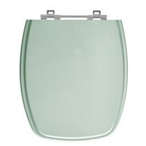 Assento Sanitário Primula Plus Verde Água Marinha Tampa para Vaso Fiori de Madeira Laqueada Assento Sanitário Primula Plus Verde Água Marinha Tampa para Vaso Fiori de Madeira Laqueada