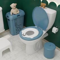 Assento Sanitário Redutor Infantil Panda Branco Astra Assento Sanitário Redutor Infantil Panda Branco Astra