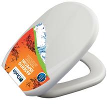 Assento Sanitário Retangular Sabatini PEAD Branco - Duda