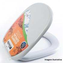 Assento Sanitário Retangular Sabatini PEAD Preto - Duda Assento Sanitário Retangular Sabatini PEAD Preto - Duda