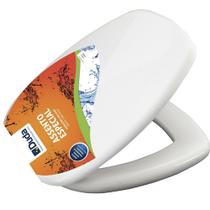 Assento Sanitário Retangular Thema PEAD Branco - Duda