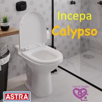 Assento Sanitário Rígido Classique Calypso Astra Branco para Vaso Incepa