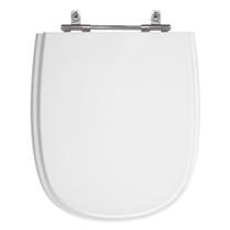 Assento Sanitário Sabatini Branco Tampa para Vaso Icasa de Madeira Laqueada - SB