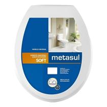 Assento Sanitário Soft Branco - Metasul Assento Sanitário Soft Branco - Metasul