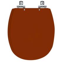 Assento Sanitário Soft Close Alamo Caramelo para vaso Santa Clara Assento Sanitário Soft Close Alamo Caramelo para vaso Santa Clara
