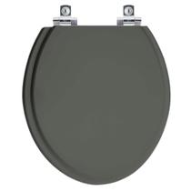 Assento Sanitário Soft Close Araxá Cinza Escuro para vaso Santa Clara Assento Sanitário Soft Close Araxá Cinza Escuro para vaso Santa Clara