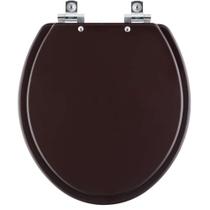 Assento Sanitário Soft Close Convencional Oval Marrom Café para Todos os Fabricantes Assento Sanitário Soft Close Convencional Oval Marrom Café para Todos os Fabricantes