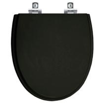 Assento Sanitário Soft Close Eros Preto para vaso Incepa Assento Sanitário Soft Close Eros Preto para vaso Incepa