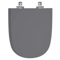 Assento Sanitário Soft Close Ezedra Cinza Quartzo para vaso Ideal Standard Assento Sanitário Soft Close Ezedra Cinza Quartzo para vaso Ideal Standard