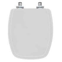 Assento Sanitário Soft Close Laguna Cinza Prata para vaso Hervy Assento Sanitário Soft Close Laguna Cinza Prata para vaso Hervy