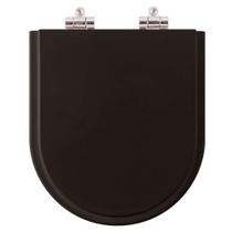 Assento Sanitário Soft Close Smart Preto Fosco para Louça Celite Assento Sanitário Soft Close Smart Preto Fosco para Louça Celite