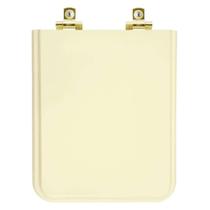 Assento Sanitário Soft Close Square Bone para vaso Incepa com Ferragem Dourada Assento Sanitário Soft Close Square Bone para vaso Incepa com Ferragem Dourada