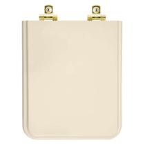 Assento Sanitário Soft Close Square Shell para vaso Incepa com Ferragem Dourada